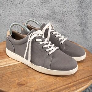 ABEO Womens Sz 8.5 Addie Casual Sneaker Shoes 2320 Gray Lace Up Low Top